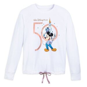 Mickey Mouse Long Sleeve Pullover– Walt Disney World 50th Anniversary.